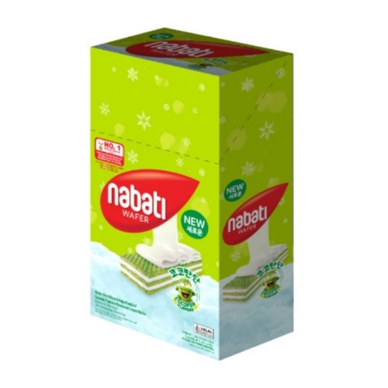 

Nabati Wafer 500 Cocopandan 7Gr