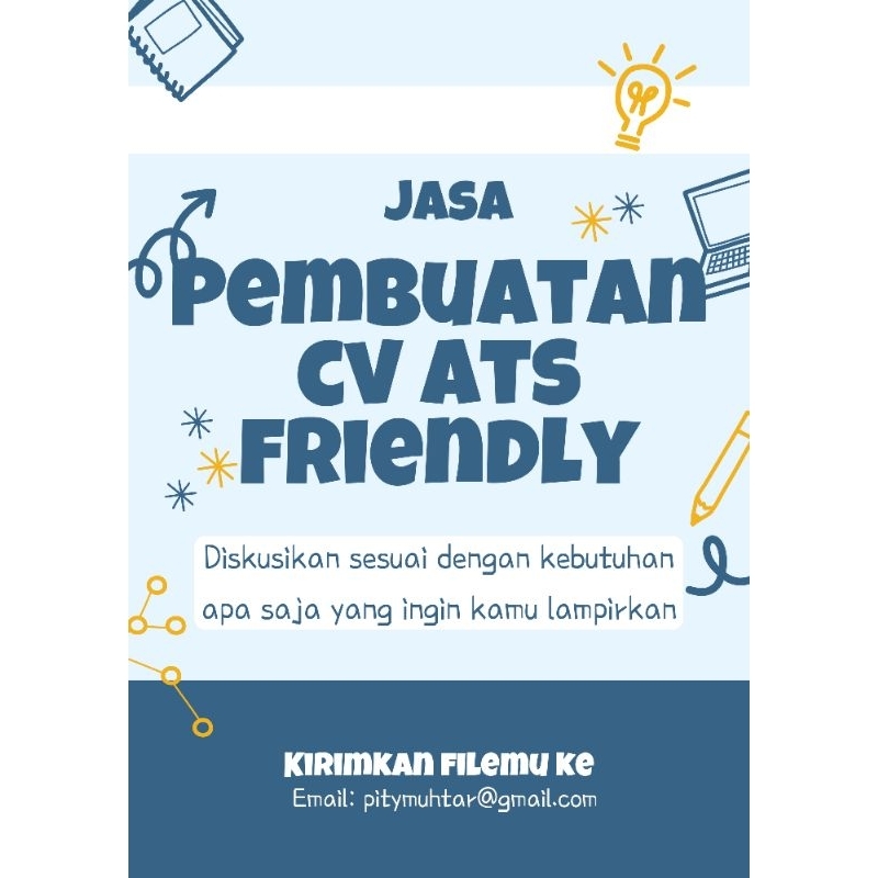 Jasa Pembuatan CV ATS Friendly