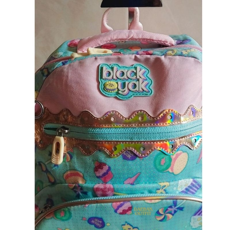 ( COD) Tas Ransel Anak Perempuan Blackyak Original Korea Backpack