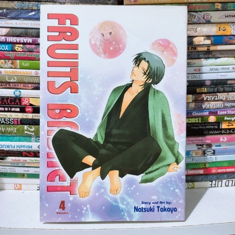 komik fruits basket vol 4 bahasa inggris terbitan chuang yi preloved