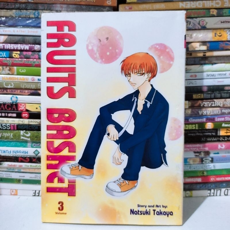 komik fruits basket vol 3 bahasa inggris terbitan chuang yi preloved