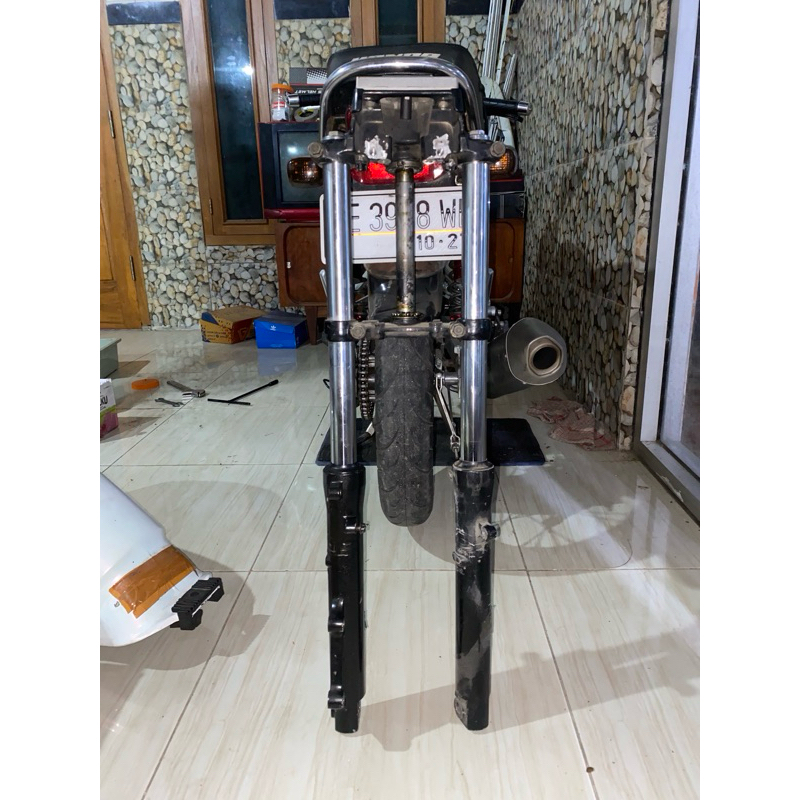 shock depan ori tiger copotan