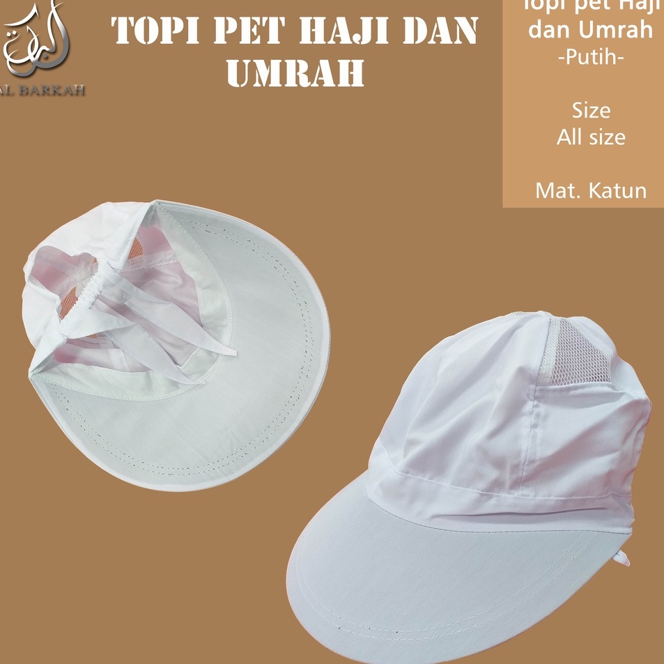 Sekarang Bermanfaat  Topi Haji Model golf Topi Haji Umroh Perlengkapan Ihram Tawaf