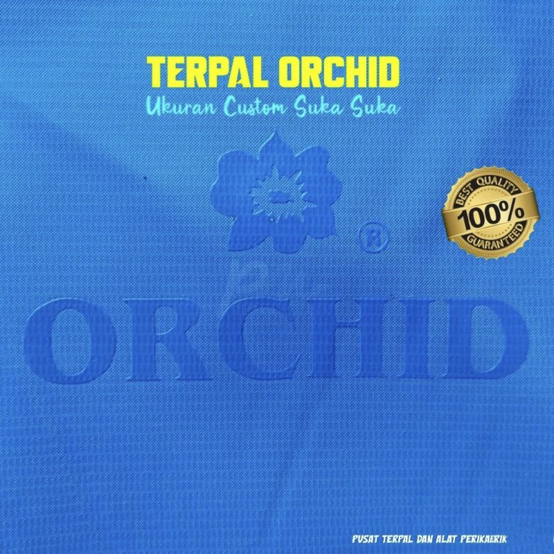 TERPAULIN TERPAL TENDA ORCHID SEMI KARET 4X5 4X6 4X7