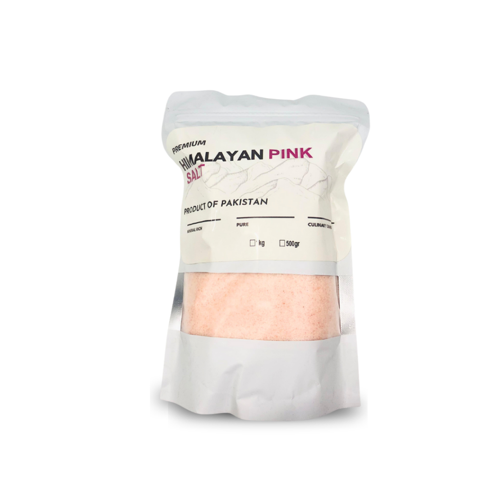 

Garam Himalaya Premium 1kg Asli Original - natural Pink Salt - Himsalt - Organic Himalayan - Garam