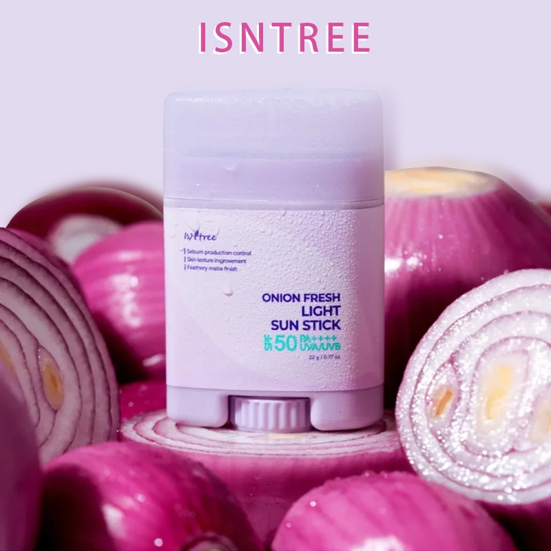 Isntree Sunscreen Stick Onion Fresh Light Sunstick & Isntree Hyaluronic Acid Airy Sun Stick