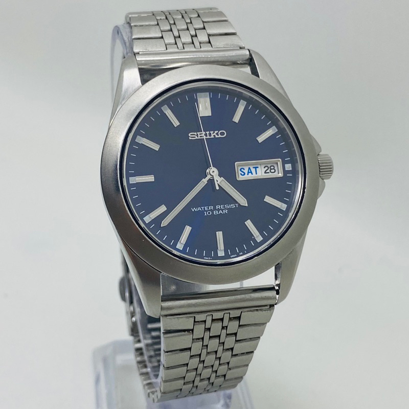 Seiko 7N43-0AP0 Quartz Blue Dial