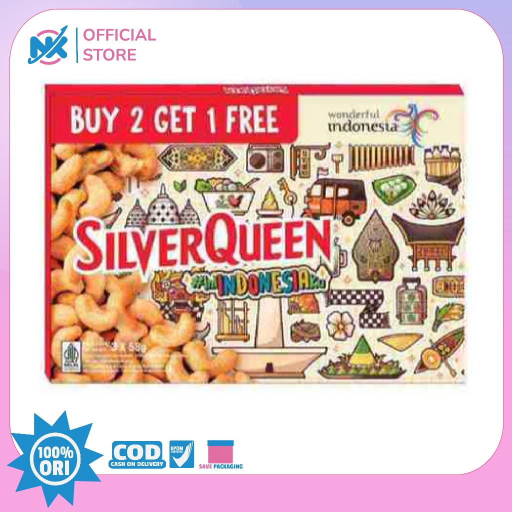 

Silverqueen Buy 2 Get 1 3x58gr