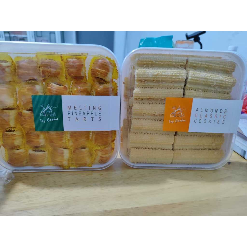 

Melting Pineapple Tarts (Nastar Malaysia) READY / TOP COOKIES MALAYSIA READY