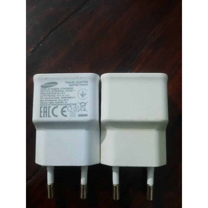 Batok Charger Samsung 1A second ori bawaan HP