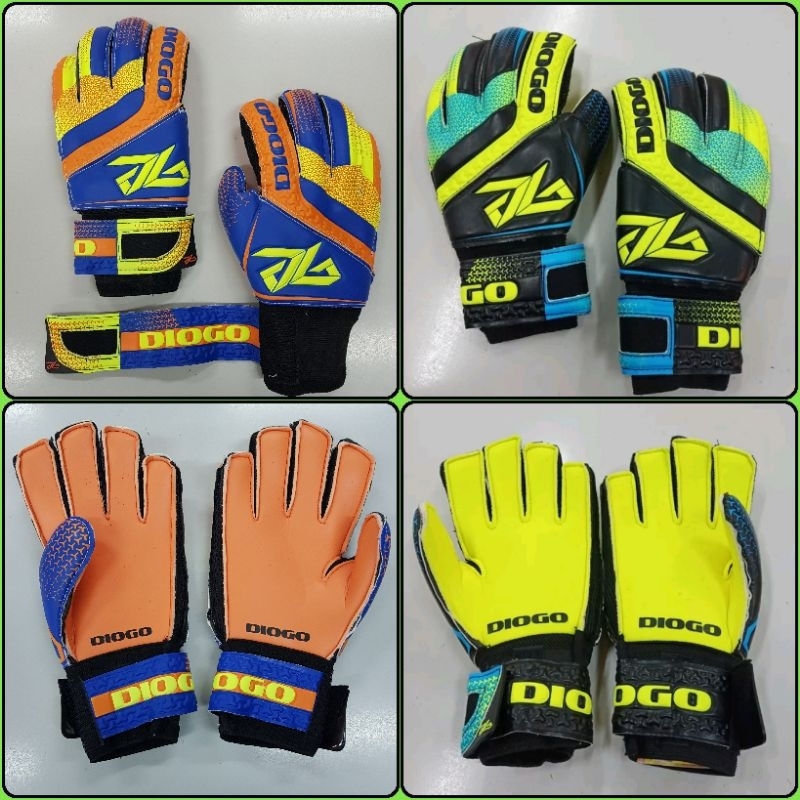 Sarung tangan kiper Goalkeeper gloves Diogo Monza fingersave dws ori