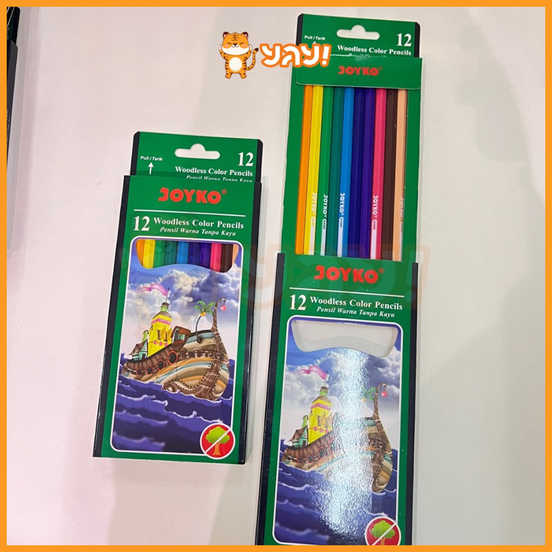 

YAY! JOYKO PENSIL WARNA 12 PJG CP-103