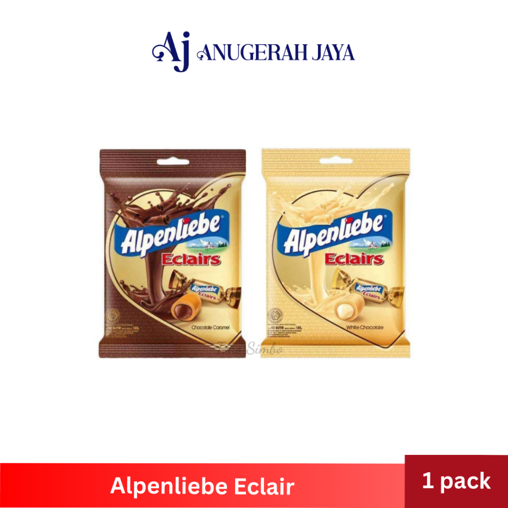 

ALPENLIEBE ECLAIR permen eclairs (1 bag isi 40 butir)