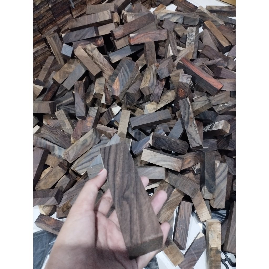 Kayu sonokeling bahan gagang | ukuran bisa custom