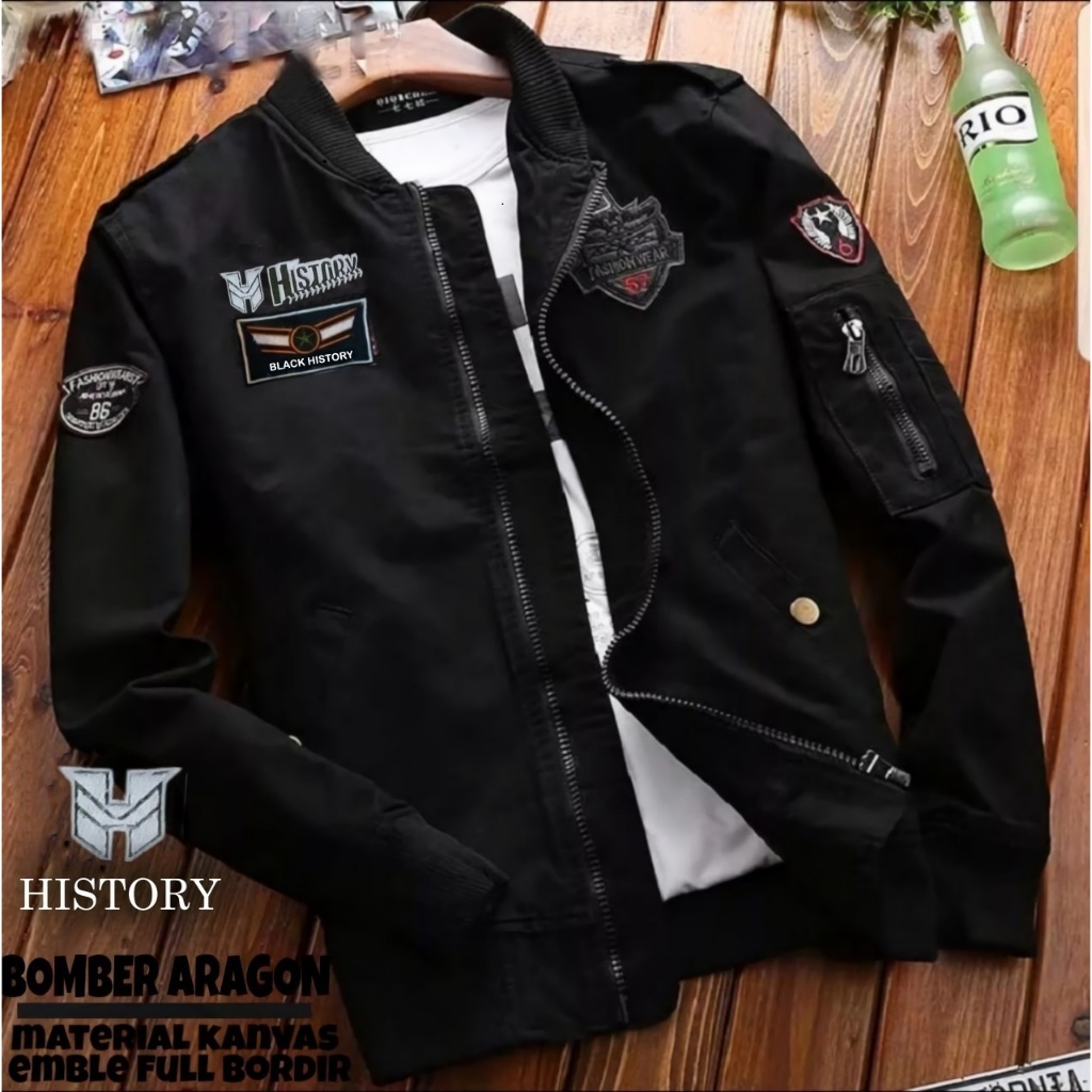 RECOMMENDED JAKET BOMBER ARAGON JAKET PRIA WATERPROOF DAN ANTI ANGIN KEREN ORIGINAL 100% BRANDED