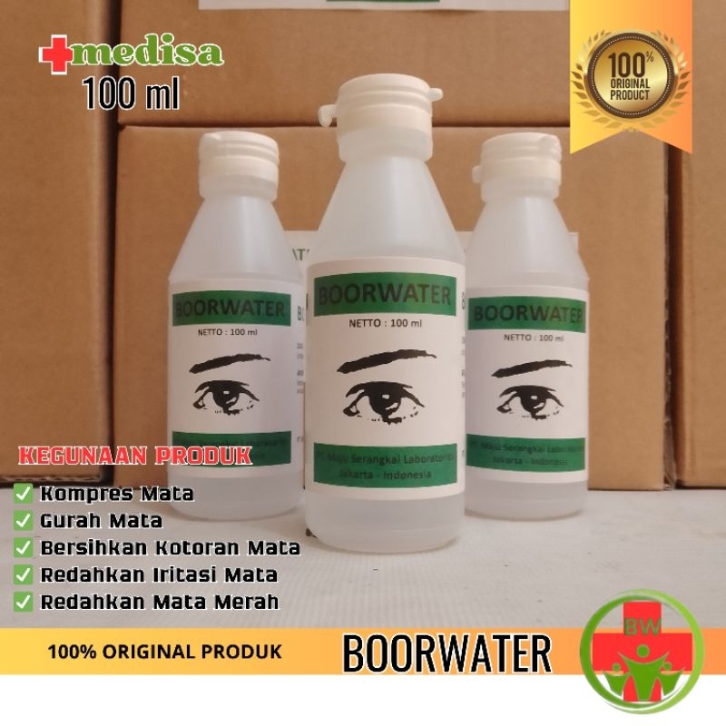 BOORWATER Cairan Pembersih Mata