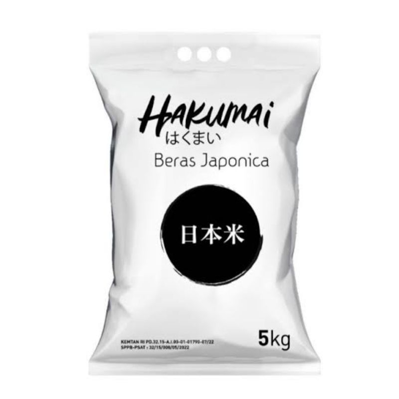 

BERAS HAKUMAI UKURAN 1 KG | BERAS JAPONICA TARABAS