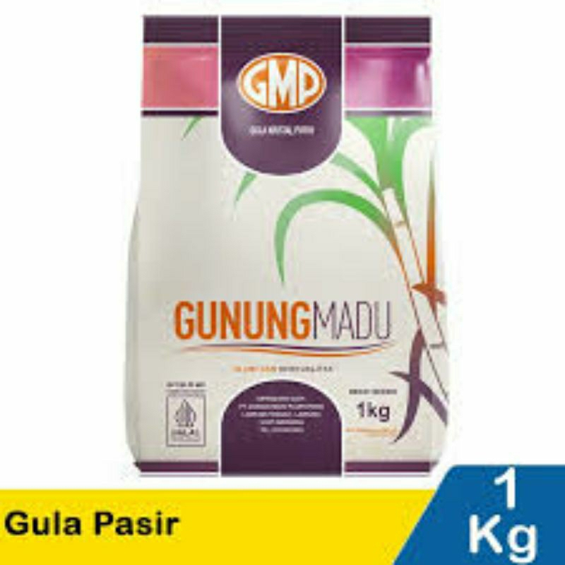 

Gula Pasir GMP, Rose brand, PSM kemasan 1kg