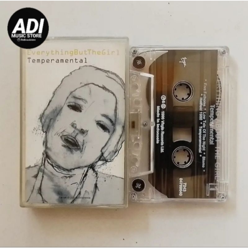 USED Everything But The Girl - Temperamental (Kaset Tape Pita)