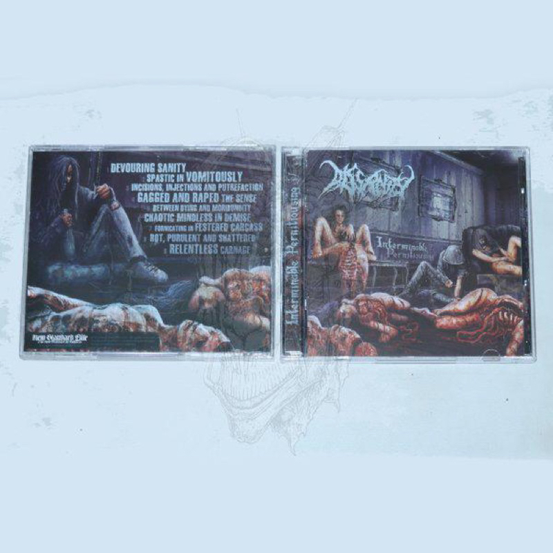 DISSANITY interminable pernitiousing - CD ORIGINAL official Licensed By New standard elite