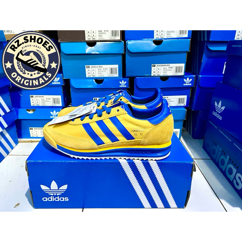 Adidas SL 72 RS Yellow Blue/Cw Malmo Original New