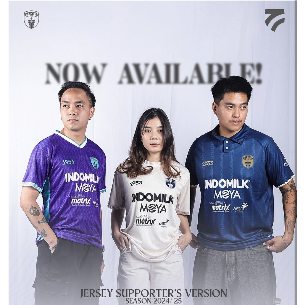 JERSEY PERSITA TANGERANG ORIGINAL Suporter Version Supporter FANS