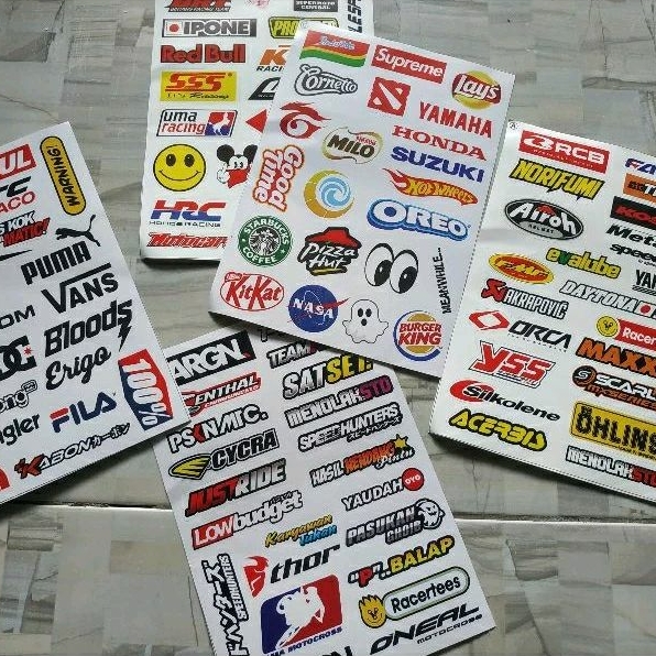 

Stiker Motor,Helm,dan Laptop 1 lembar (random) MURAH
