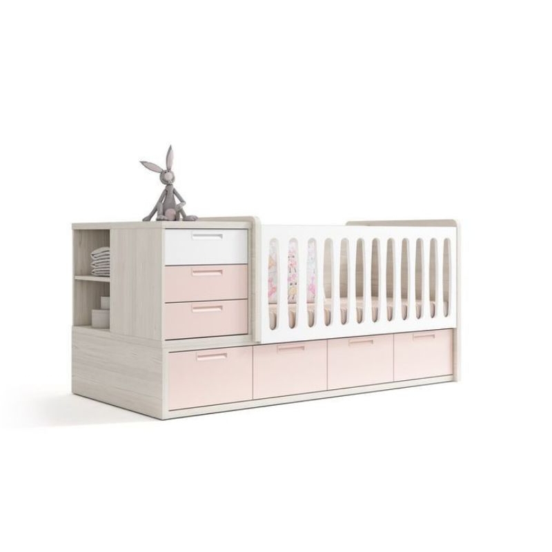 Tempat tidur bayi kayu/box bayi modern/baby tafle