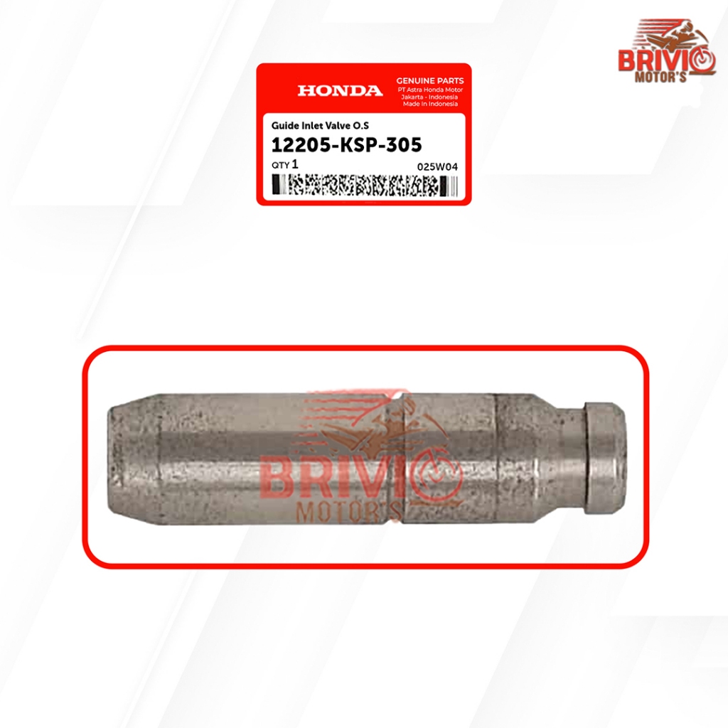 Bosh Klep Guide Inlet Valve O.S 12205 KSP 305