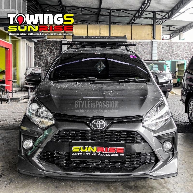 RoofRack Sport Car Agya Ayla Brio Model Rhino Series Rack