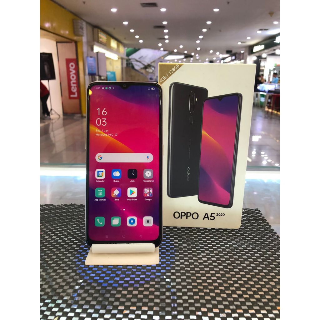 OPPO A5 2020 4/128GB SECOND SEKEN BEKAS RAM 4 INTERNAL 128