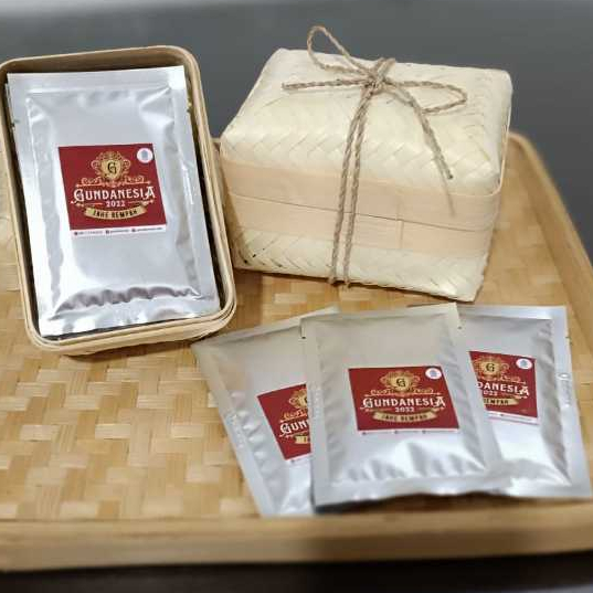 

JAHE REMPAH SERBUK INSTAN GUNDANESIA Sachet | GINGER HERBS | 12 sachet @20 gram