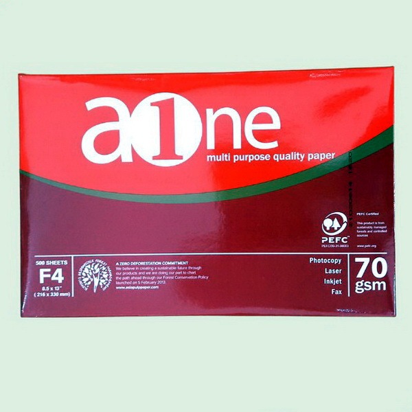 

Aone F4 70 gram / Kertas Fotocopy Aone F4 70 Gram/Kertas500 lembar