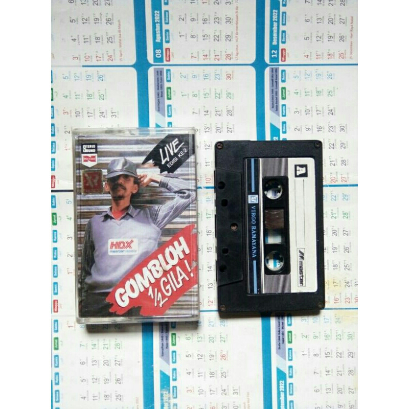 KASET PITA GOMBLOH - 1/2 GILA / KASET PITA GOMBLOH - SETENGAH GILA