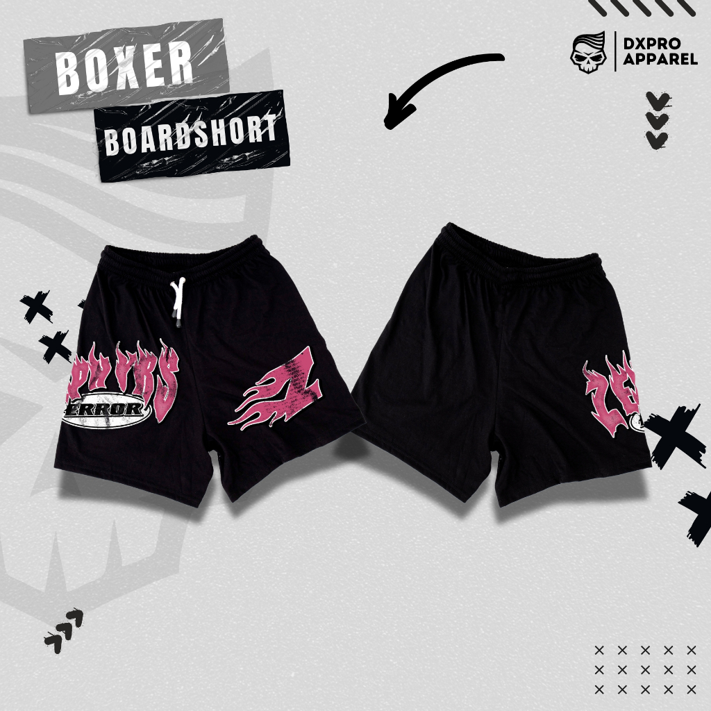 Boxer Zephyrs Brain Error Celana Pendek Cotton