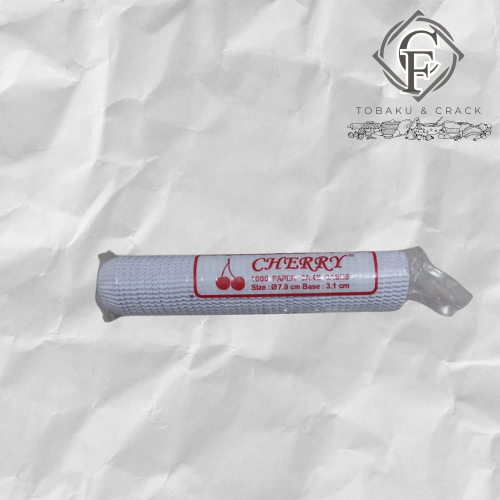 Cupcake Putih/Paper Cup Putih/Cup Kertas Putih Cherry/Kertas Pao/Kertas Bolu Kukus 7cm 9,5cm 11cm