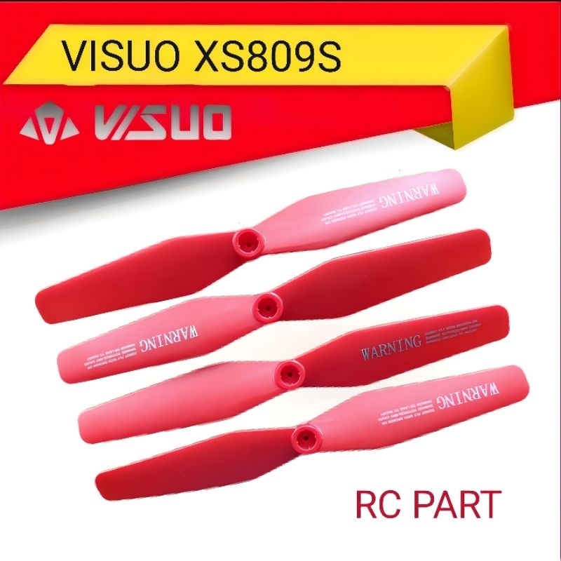 [NEW] 4 PCS BALING BALING DRONE VISUO XS816 XS809 XS809W XS809HW XS809S
