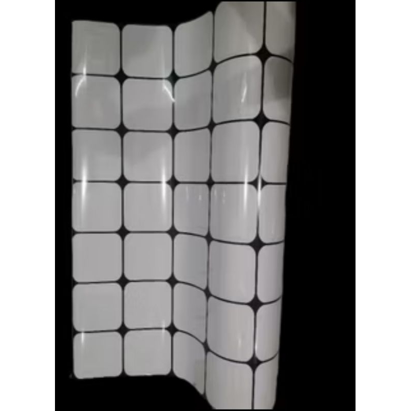 alas aquarium kotak kotak, stiker kotak kotak