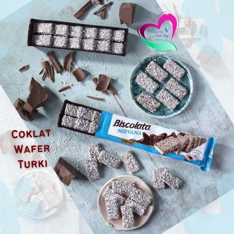 

BISCOLATA COKLAT WAFER TURKI | CEMILAN COKLAT TURKI | OLEH OLEH MAKANAN TURKI