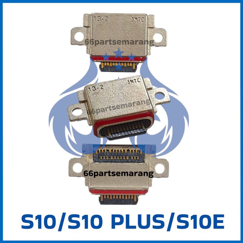Konektor Cas Connector Charger Samsung S10 / S10+ Plus / S10E New