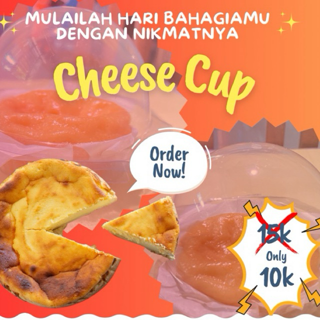 

Burn Chesee Cake (Cheese cup)