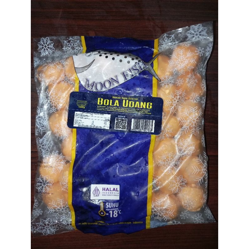 

Bakso udang moonfish 500g