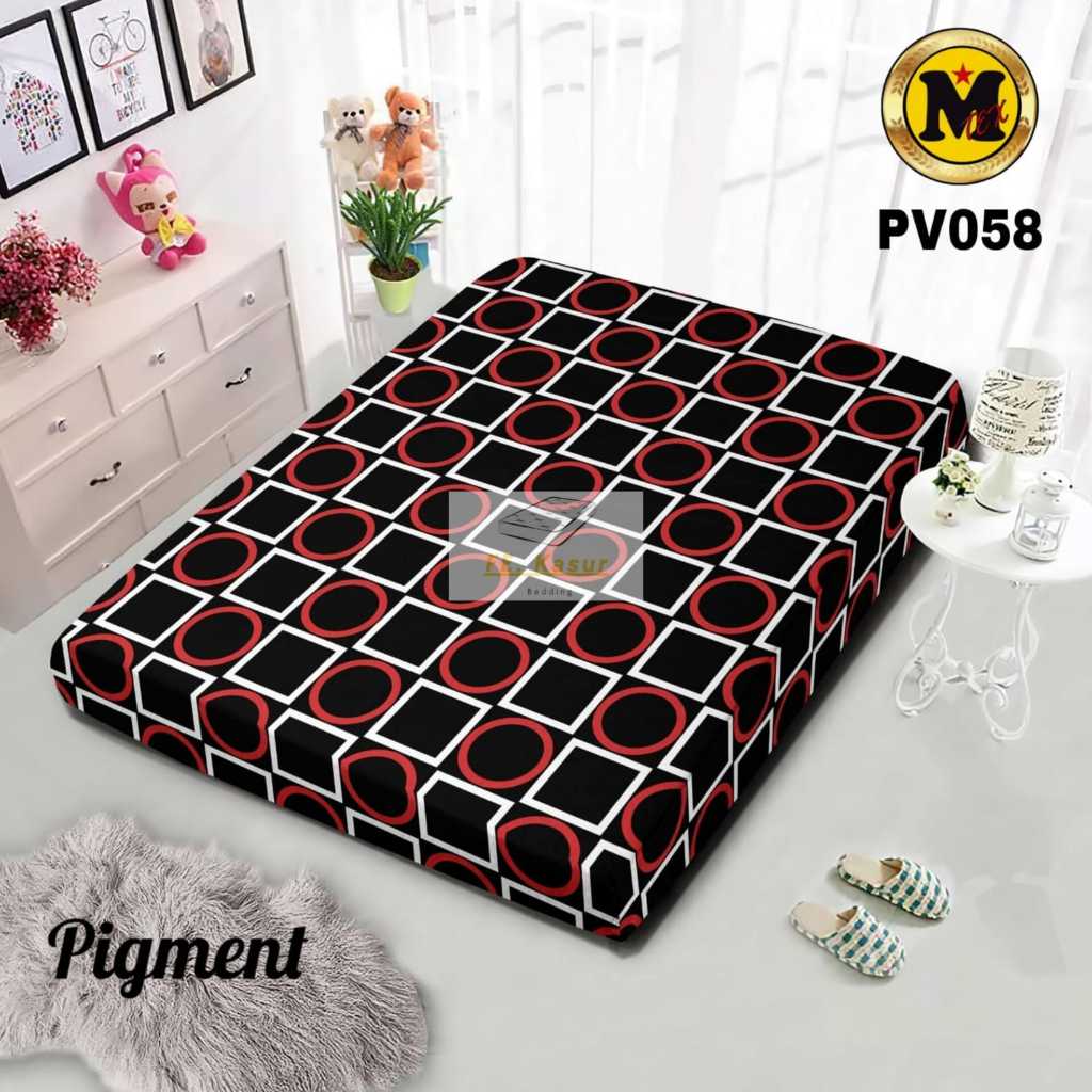 Sarung Kasur Busa/dakron resleting uk 180 x 180/190/200 x 15/20, BISA REQUEST UKURAN