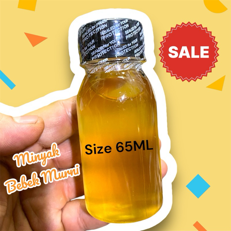 

MINYAK BEBEK/ LEMAK BEBEK (PURE DUCK FAT) 65 ml ASLI TAMPA CAMPURAN