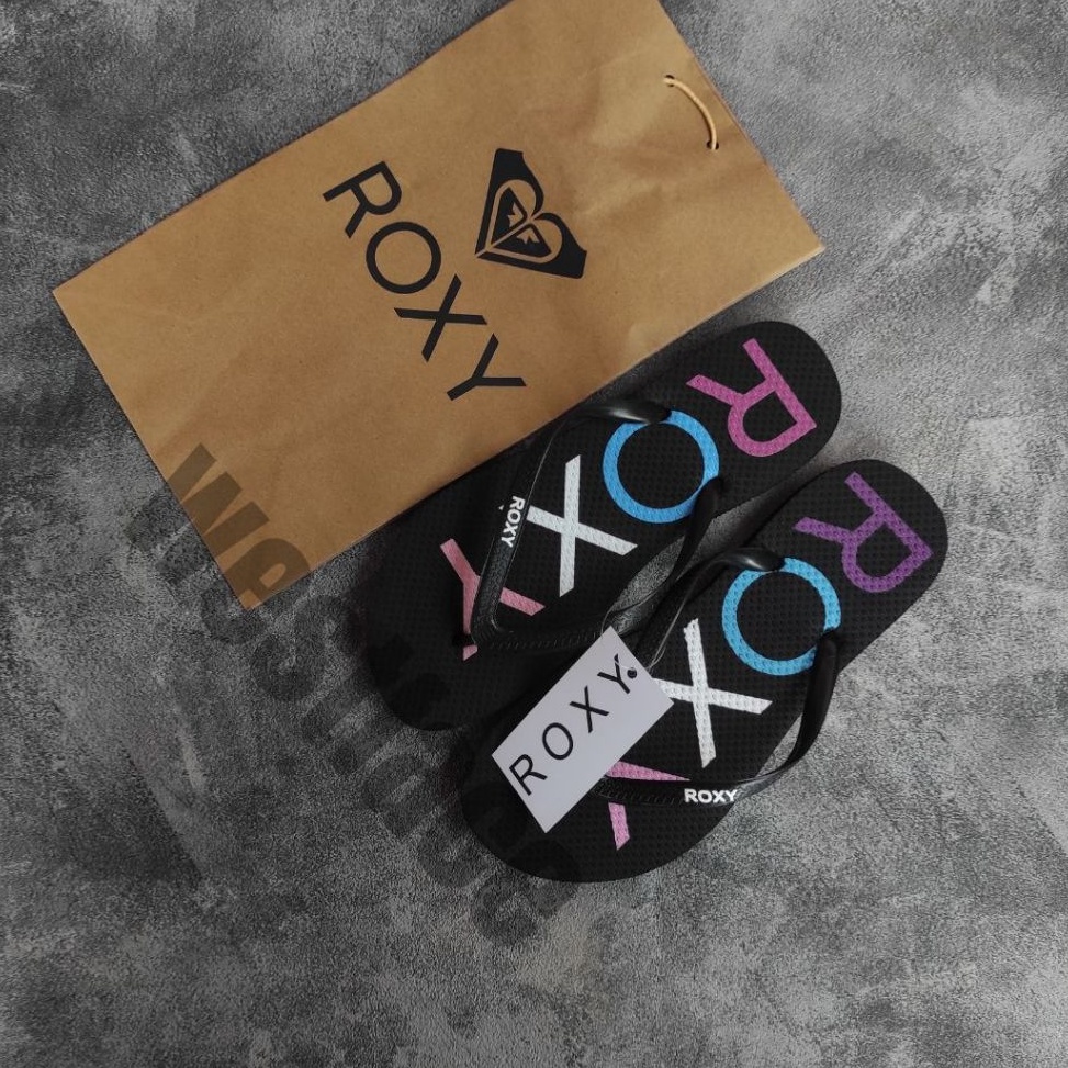 Terbaik SANDAL JEPIT WANITA ROXY CASUAL PREMIUM HIGH QUALITY  SENDAL CEWEK JEPIT SANTAI DISTRO TERMU