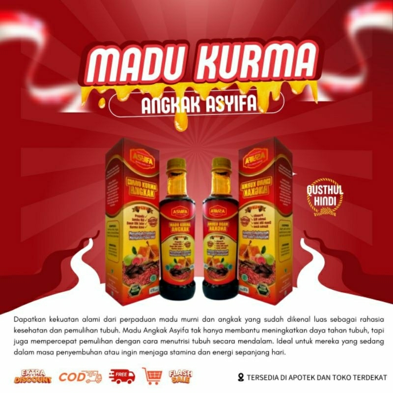 

MADU KURMA ANGKAK plus QUSTHUL HINDI BY ASYIFA ORI 100%