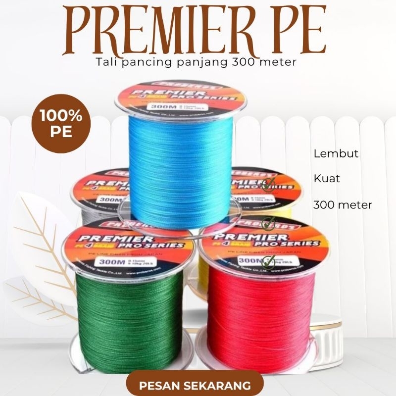 senar pancing pe 300 meter