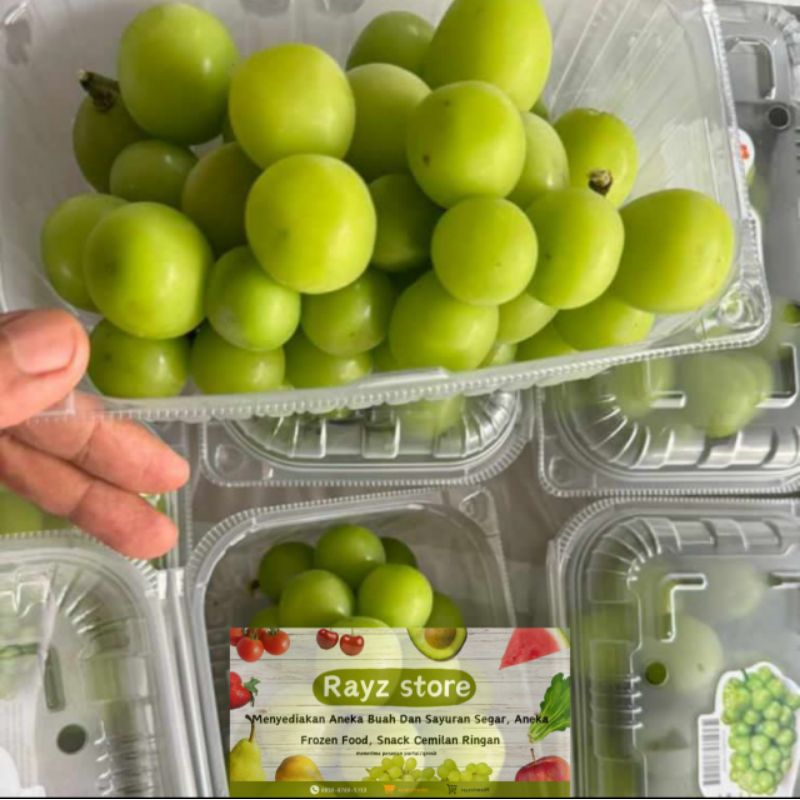 

ANGGUR HIJAU SHINE MUSCAT PACK FRESH