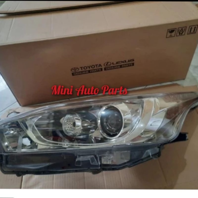 Lampu DEPAN Head Lamp HEADLAMP Yaris 2014 2015 2016 2017 ORIGINAL