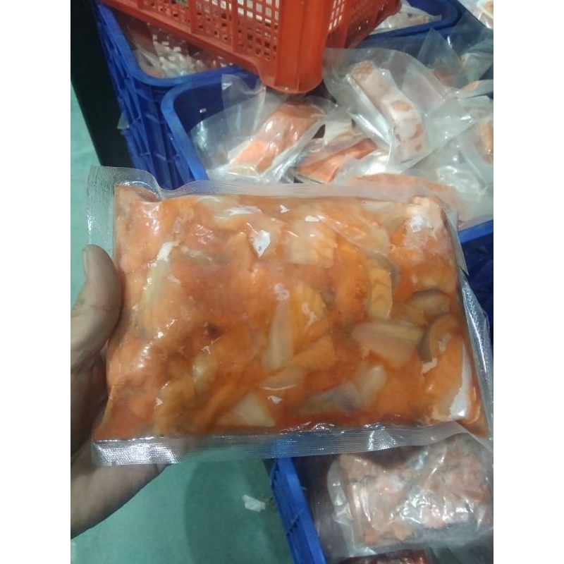 

minced salmon